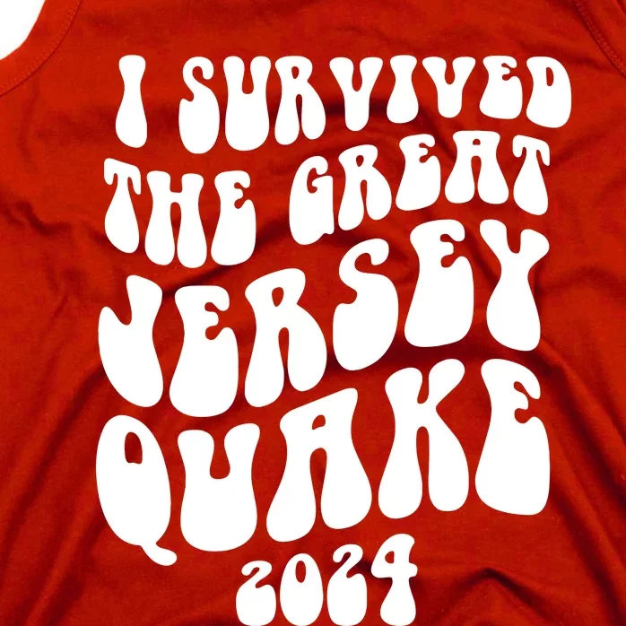 I Survived The New Jersey Earthquake Tank Top