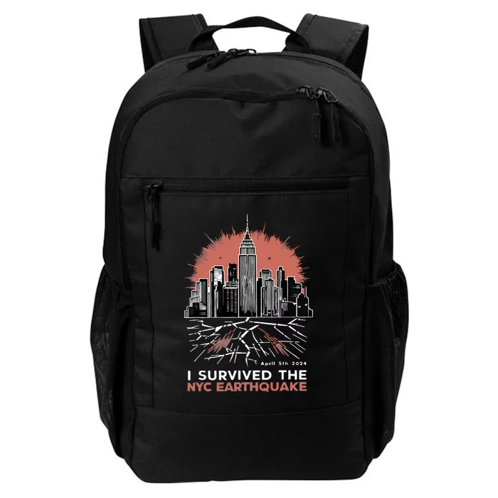 I Survived The Nyc Earthquake Daily Commute Backpack