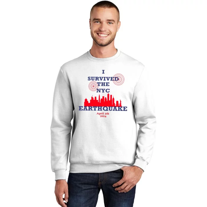 I Survived The Nyc Earthquake Sweatshirt