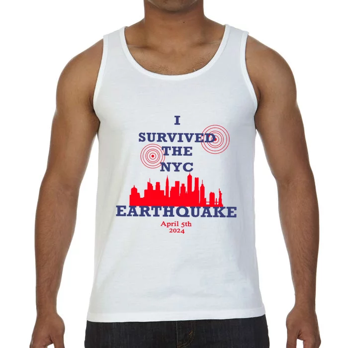 I Survived The Nyc Earthquake Comfort Colors® Tank Top