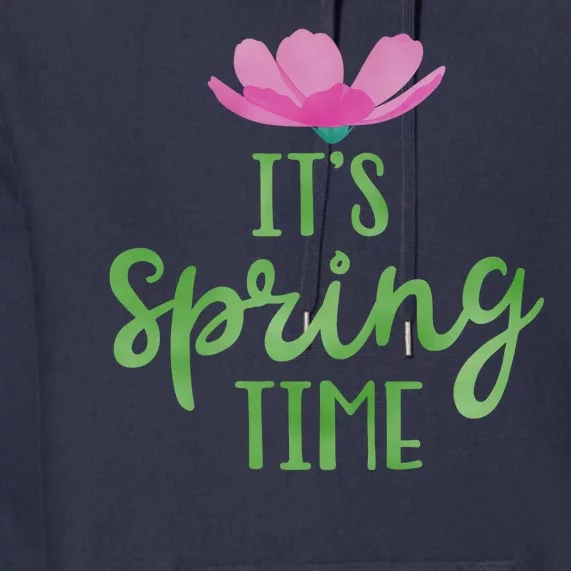 It's Spring Time Flower Premium Hoodie