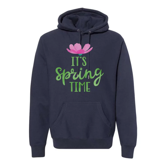 It's Spring Time Flower Premium Hoodie