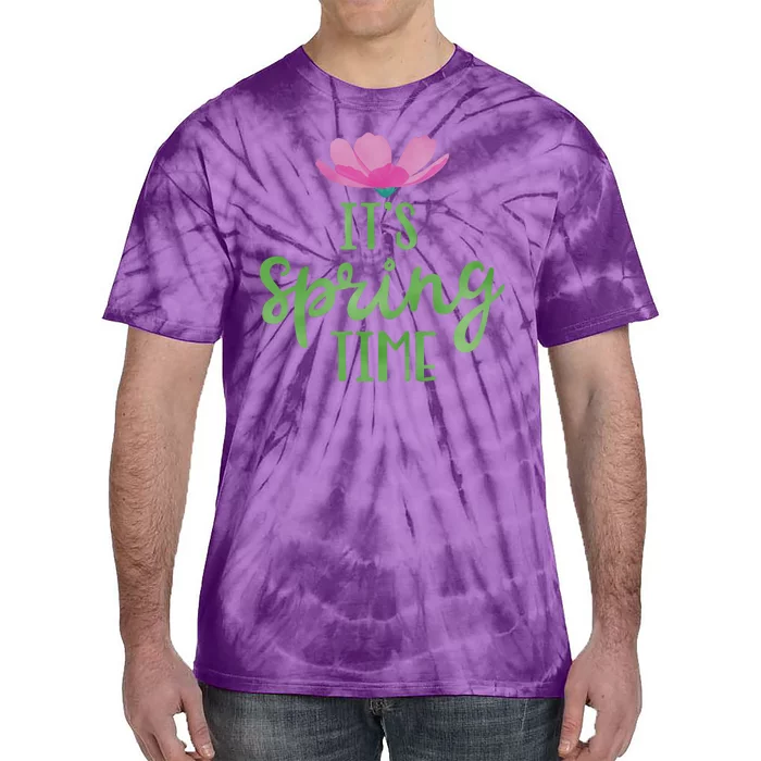 It's Spring Time Flower Tie-Dye T-Shirt