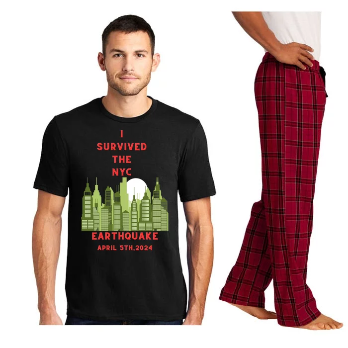 I Survived The Nyc Earthquake Pajama Set