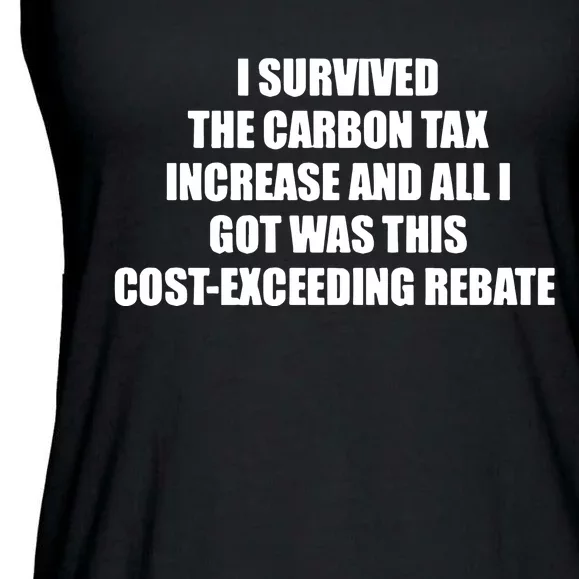 I Survived The Carbon Tax Increase And All I Got Was This Costexceeding Rebate Ladies Essential Flowy Tank