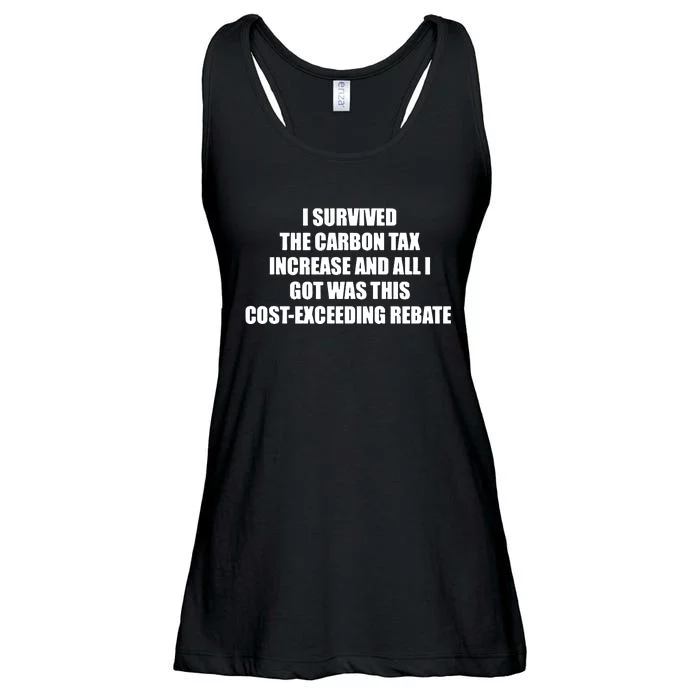 I Survived The Carbon Tax Increase And All I Got Was This Costexceeding Rebate Ladies Essential Flowy Tank