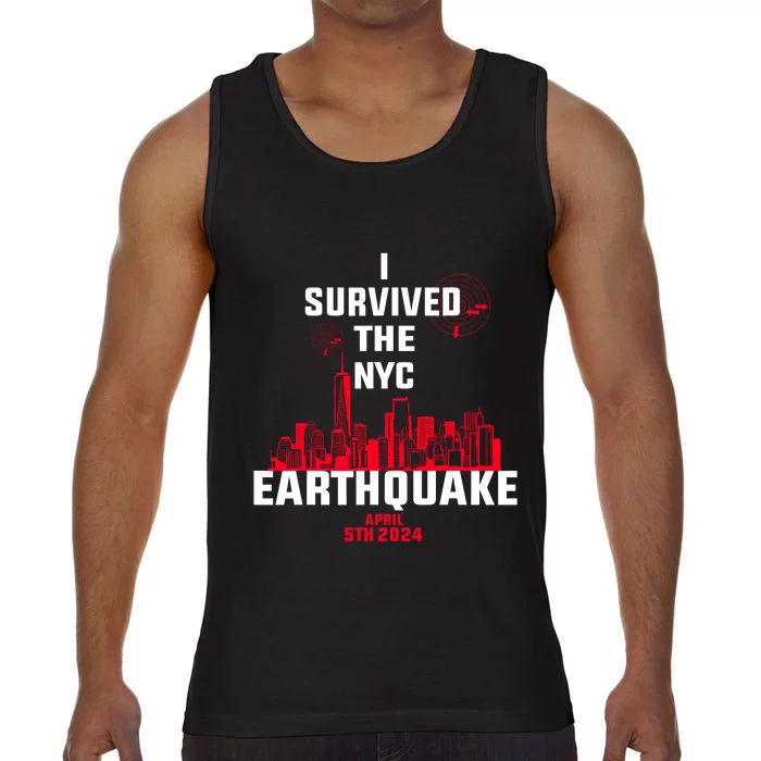 I Survived The Nyc Earthquake 2024 Comfort Colors® Tank Top