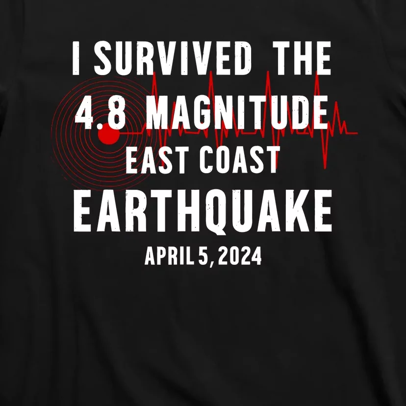 I Survived The Nyc Earthquake 2024 T-Shirt