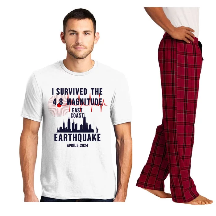 I Survived The Nyc Earthquake 2024 Pajama Set