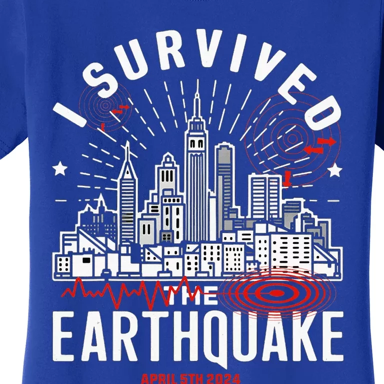 I Survived The Nyc Earthquake Women's T-Shirt