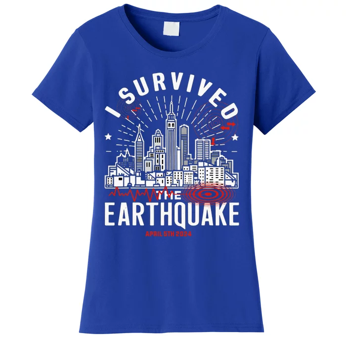 I Survived The Nyc Earthquake Women's T-Shirt