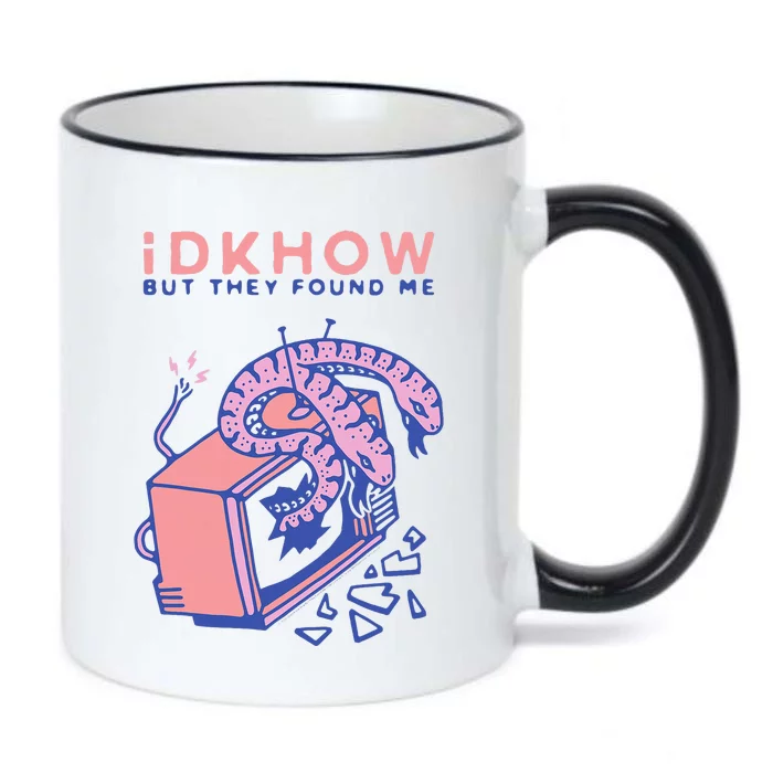 Idkhow – Screen Time Black Color Changing Mug