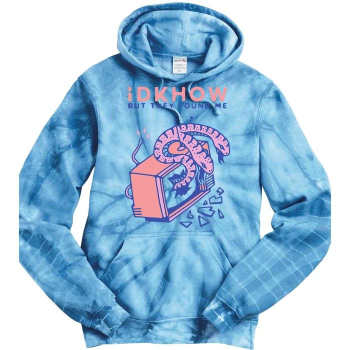 Idkhow – Screen Time Tie Dye Hoodie