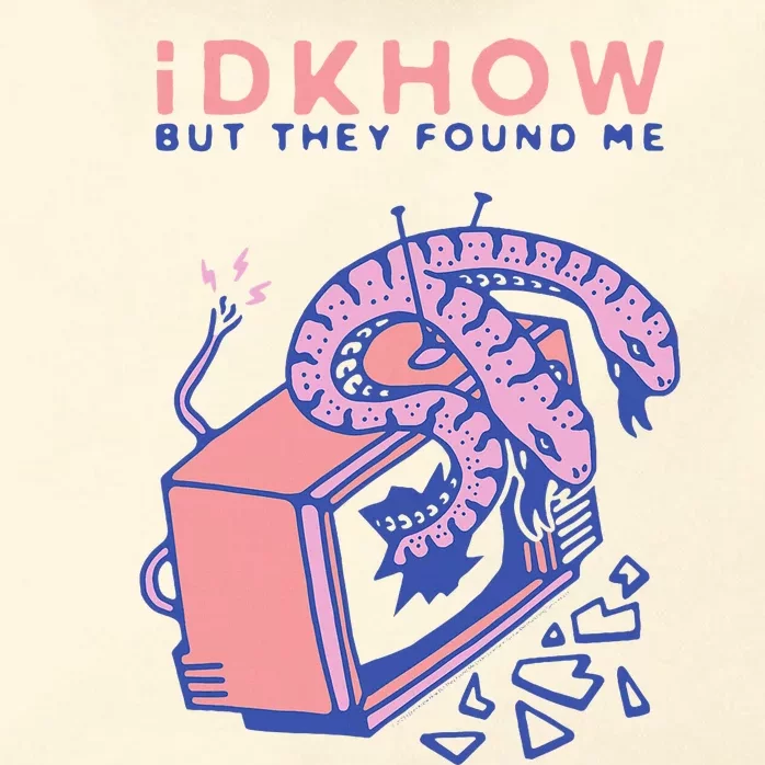 Idkhow – Screen Time Zip Tote Bag