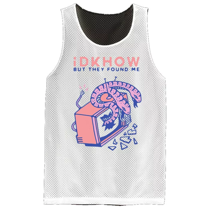 Idkhow – Screen Time Mesh Reversible Basketball Jersey Tank