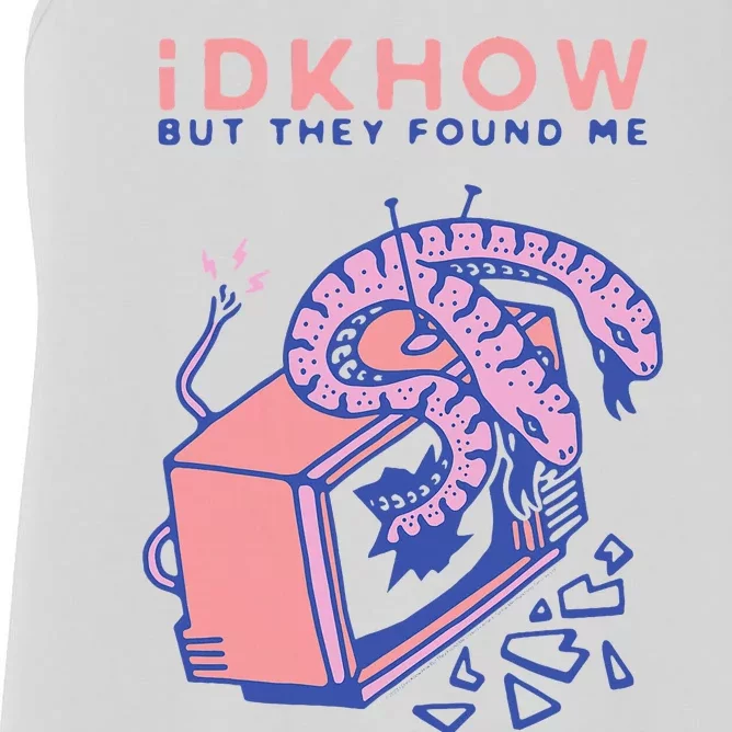 Idkhow – Screen Time Women's Racerback Tank