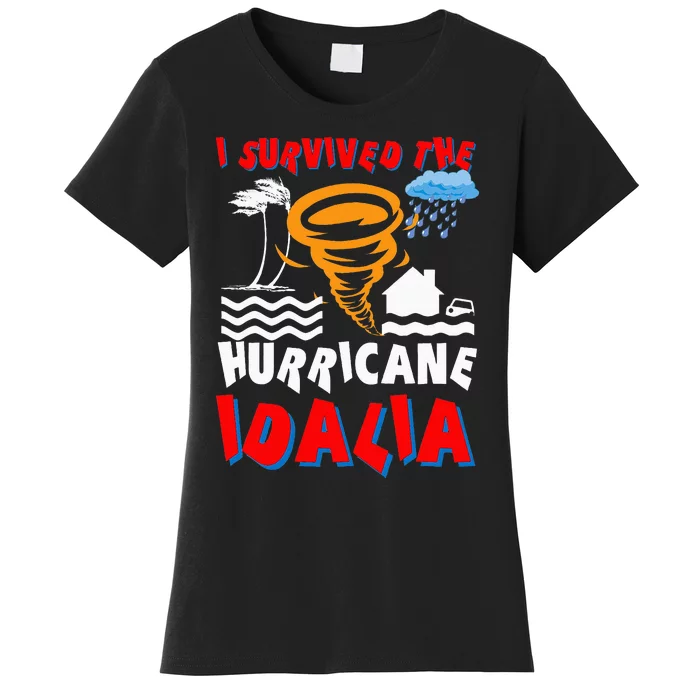 I Survived The Hurricane Idalia Women's T-Shirt