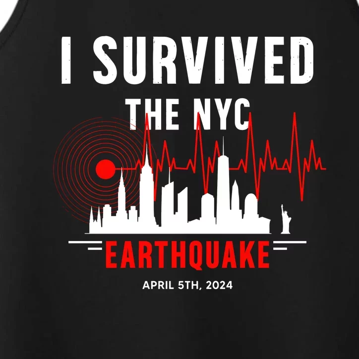 I Survived The Nyc Earthquake 5th April 2024 Performance Tank