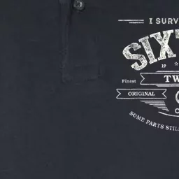 I SURVIVED The SIXTIES TWICE Built In 60s 70th 60th Birthday Softstyle Adult Sport Polo