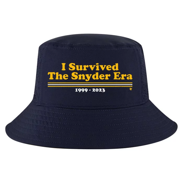 I Survived The Snyder Era Washington D.C. Football Cool Comfort Performance Bucket Hat