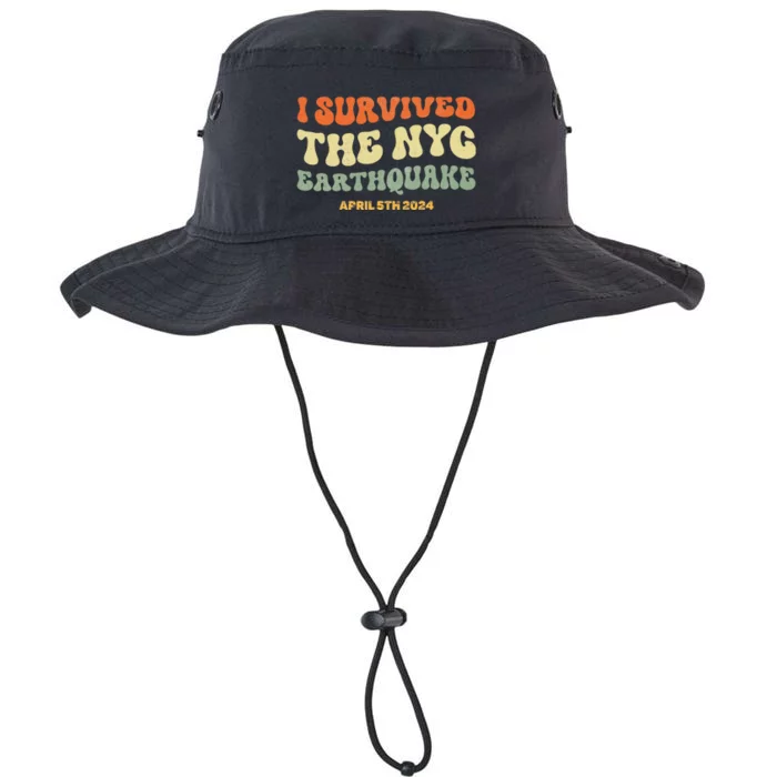 I Survived The Nyc Earthquake April 5th 2024 Legacy Cool Fit Booney Bucket Hat