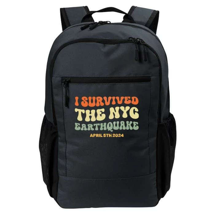 I Survived The Nyc Earthquake April 5th 2024 Daily Commute Backpack