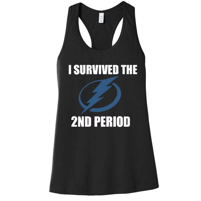 I Survived The 2nd Period Women's Racerback Tank