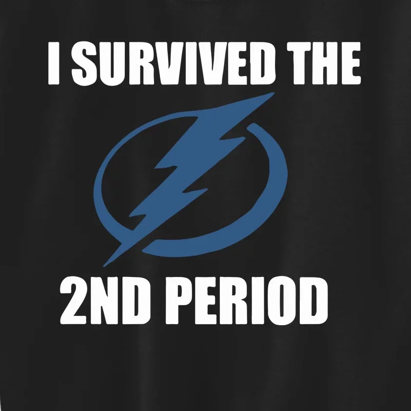 I Survived The 2nd Period Kids Sweatshirt