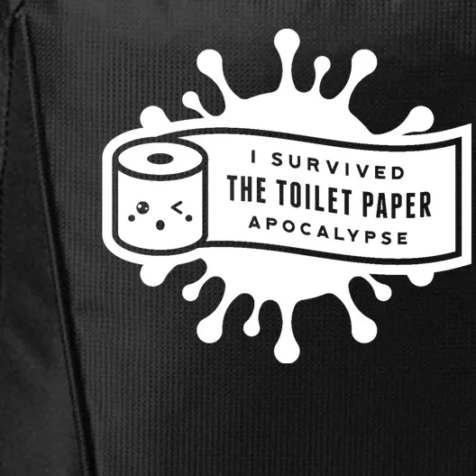 I Survived The Toilet Paper Apocalypse City Backpack