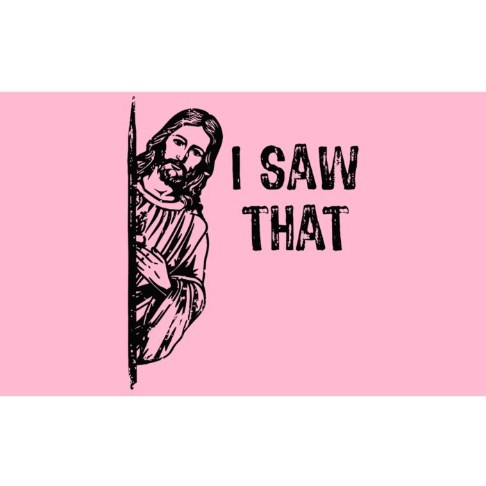 I Saw That Jesus Christ Christianity Funny Christian Humor Bumper Sticker