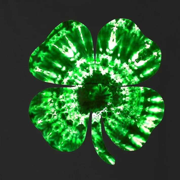 Irish Shamrock Tie Dye Happy St Patrick's Day Go Lucky Gifts Toddler Long Sleeve Shirt