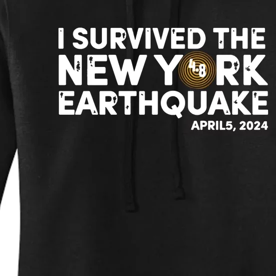 I Survived The New York Earthquake Women's Pullover Hoodie