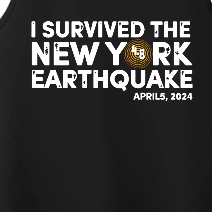 I Survived The New York Earthquake Performance Tank