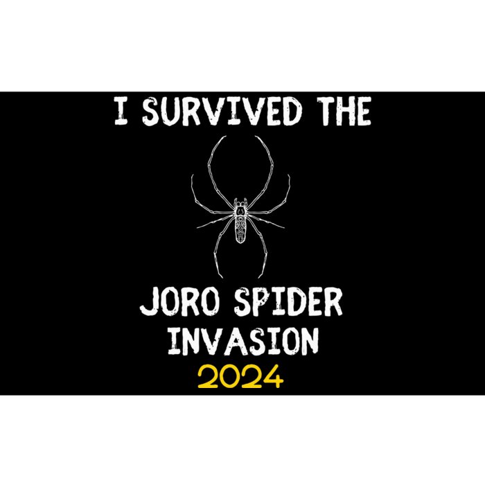 I Survived The Joro Spider Invasion Bumper Sticker