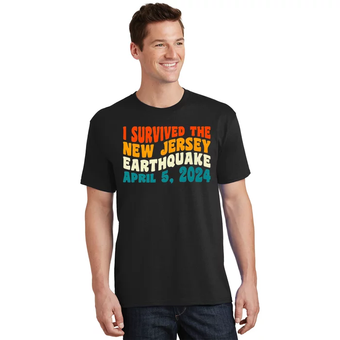 I Survived The New Jersey 4.8 Magnitude Earthquake T-Shirt