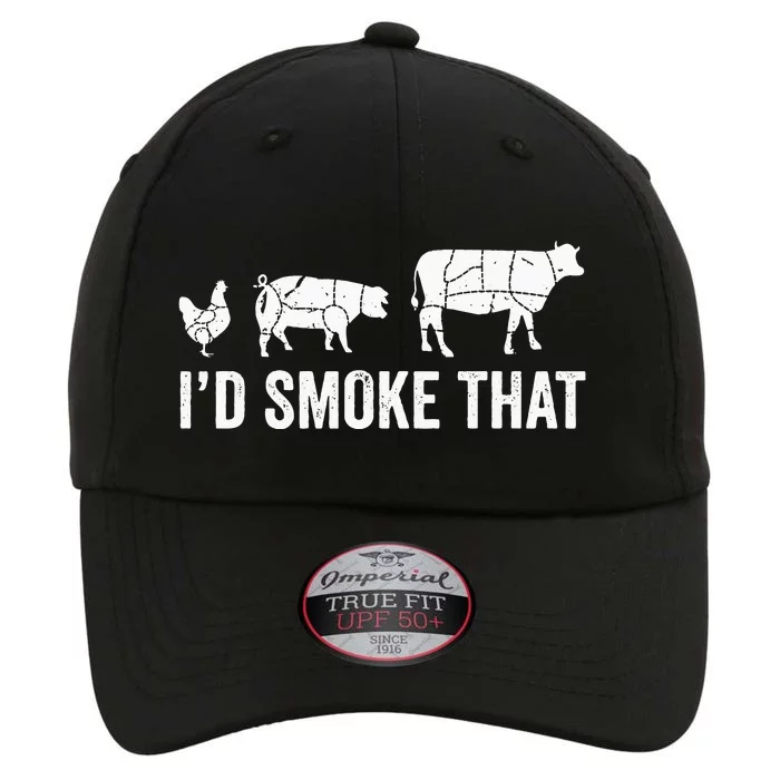 I'd Smoke That Fun BBQ Smoker Chef The Original Performance Cap