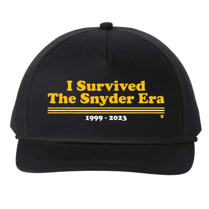 I Survived The Snyder Era Snapback Five-Panel Rope Hat