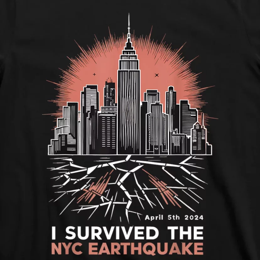 I Survived The Nyc Earthquake T-Shirt