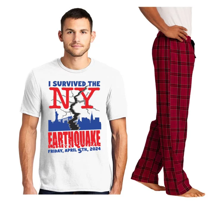 I Survived The Nyc Earthquake 2024 Pajama Set