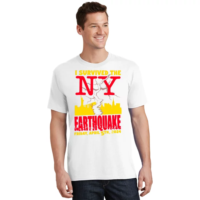 I Survived The Nyc Earthquake 2024 T-Shirt