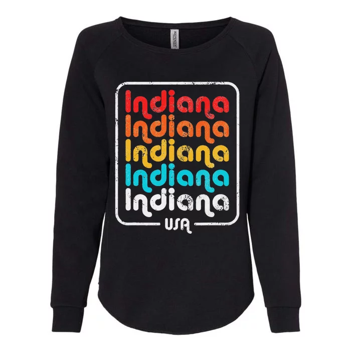 Indiana State Vintage 1970S 1980S Womens California Wash Sweatshirt