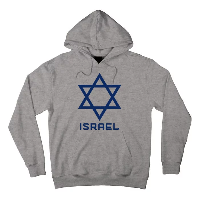 Israel Star Vintage Tall Hoodie