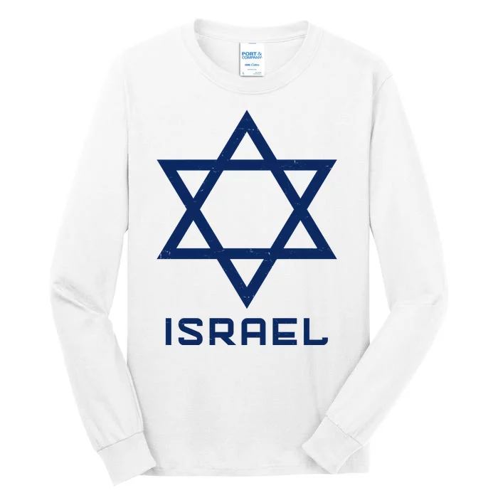 Israel Star Vintage Tall Long Sleeve T-Shirt