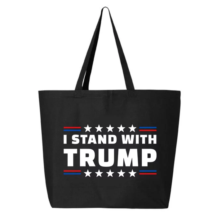 I Stand With Trump 25L Jumbo Tote