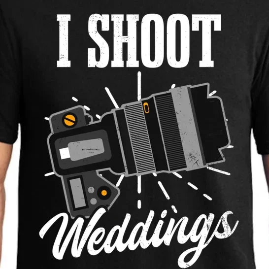 I Shoot Weddings Design Wedding Photographer Gift Pajama Set