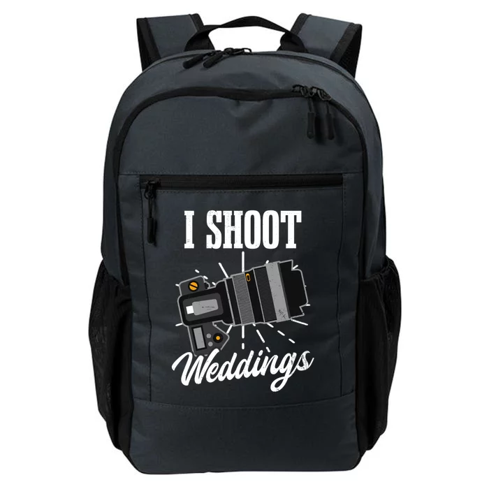 I Shoot Weddings Design Wedding Photographer Gift Daily Commute Backpack