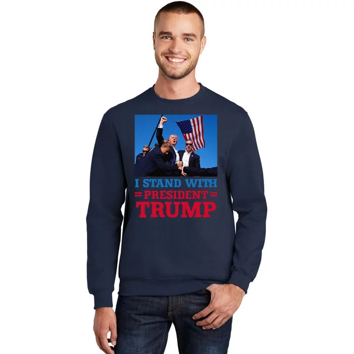 I Stand With President Trump After The Shooting At His Rally Sweatshirt