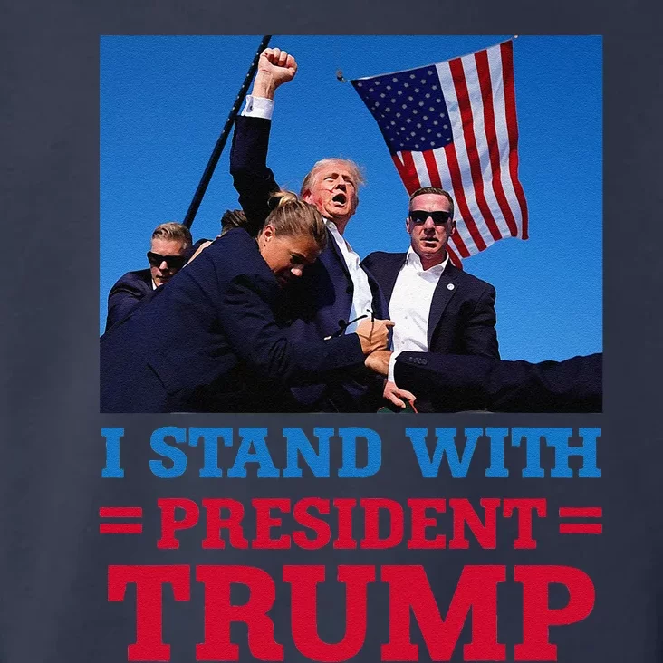 I Stand With President Trump After The Shooting At His Rally Toddler Hoodie