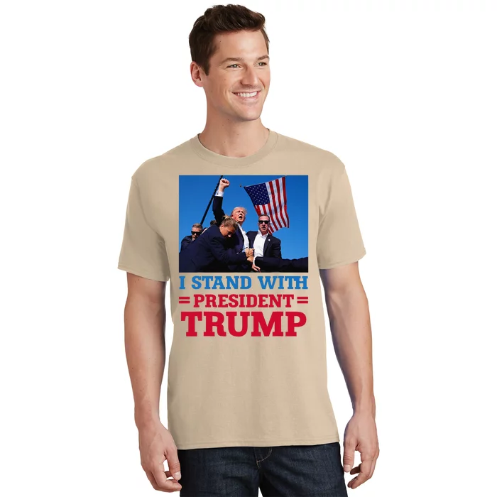 I Stand With President Trump After The Shooting At His Rally T-Shirt