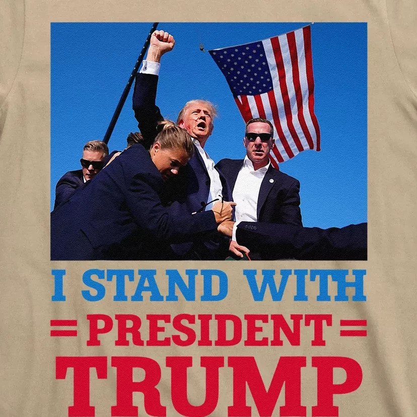 I Stand With President Trump After The Shooting At His Rally T-Shirt